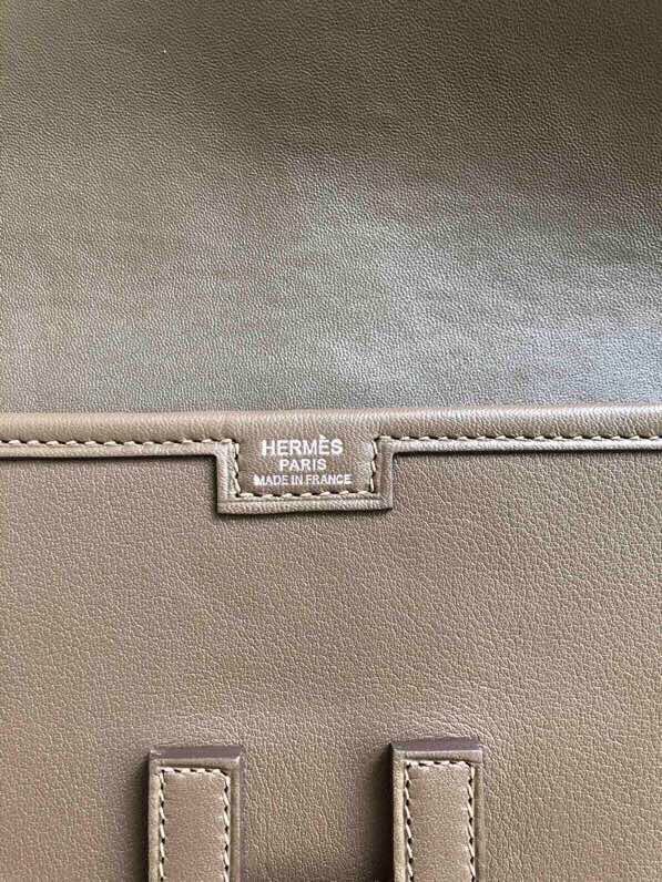 에르메스 지제 엘란29 에토프 스위프트 송아지가죽 내부 양가죽